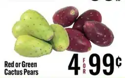 Jons International Red or Green Cactus Pears offer