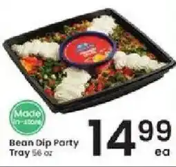 Albertsons Bean Dip Party Tray offer