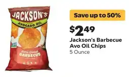 Grocery Outlet Jackson's Barbecue Avo Oil Chips offer