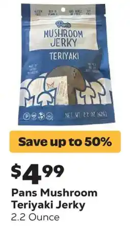 Grocery Outlet Pans Mushroom Teriyaki Jerky offer