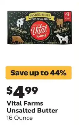 Grocery Outlet Vital Farms Unsalted Butter offer