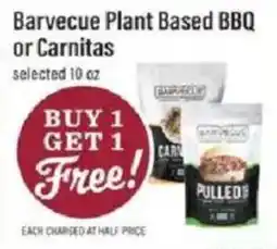 Lowes Foods Barbecue Plant Based BBQ or Carnitas offer