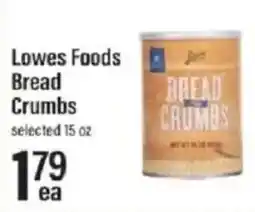 Lowes Foods Lowes Foods Bread Crumbs offer