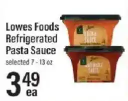 Lowes Foods Lowes Foods Refrigerated Pasta Sauce offer