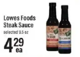 Lowes Foods Lowes Foods Steak Sauce offer