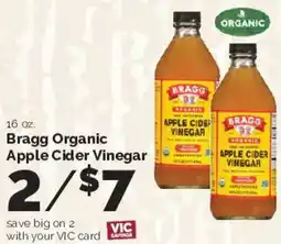 Harris Teeter Bragg Organic Apple Cider Vinegar offer