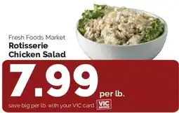 Harris Teeter Fresh Foods Market Rotisserie Chicken Salad offer