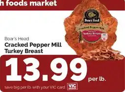 Harris Teeter Boar's Head Cracked Pepper Mill Turkey Breast offer