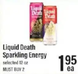 Lowes Foods Liquid Death Sparkling Energy offer