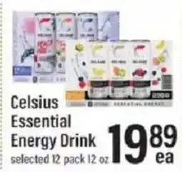 Lowes Foods Celsius Essential Energy Drink offer