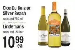Lowes Foods Clos Du Bois or Silver Beach offer