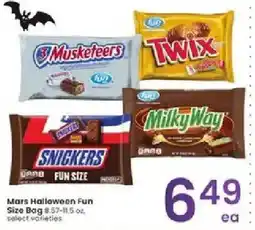 Albertsons Mars Halloween Fun Size Bag offer