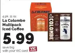 Harris Teeter La Colombe Multipack Iced Coffee offer