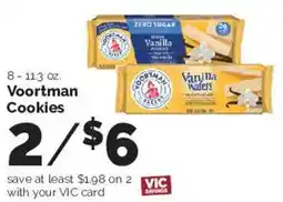 Harris Teeter Voortman Cookies offer