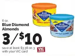 Harris Teeter Blue Diamond Almonds offer