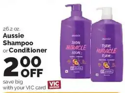 Harris Teeter Aussie Shampoo or Conditioner offer