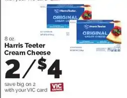 Harris Teeter Harris Teeter cream cheese offer