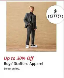 JC Penney Boys' Stafford Apparel offer
