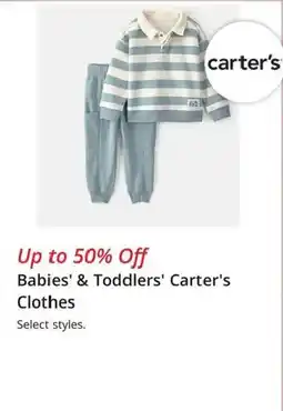 JC Penney Babies' & Toddlers' Carter's Clothes offer
