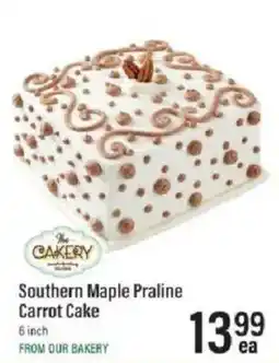 Lowes Foods The Bakery Southern Maple Praline Carrot Cake offer