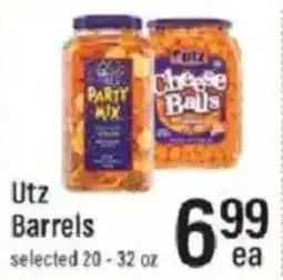 Lowes Foods Utz Barrels offer