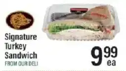 Lowes Foods Signature turkey sandwich offer