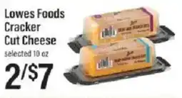 Lowes Foods Lowes Foods Cracker Cut Cheese offer