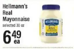 Lowes Foods Hellmann's real mayonnaise offer