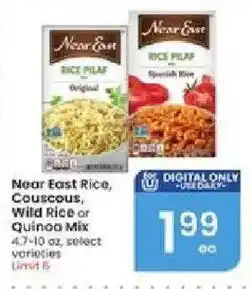 Albertsons Near East Rice, Couscous, Wild Rice or Quinoa Mix offer