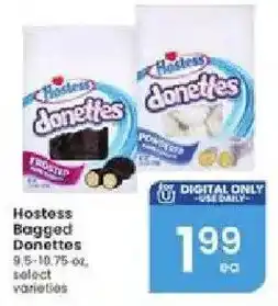 Albertsons Hostess Bagged Donettes offer
