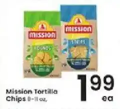Albertsons Mission Tortilla Chips offer
