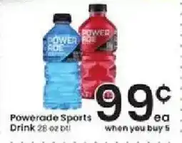 Albertsons Powerade Sports Drink offer