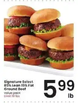 Albertsons Signature Select Ground Beef offer