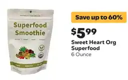 Grocery Outlet Sweet Heart Org Superfood offer