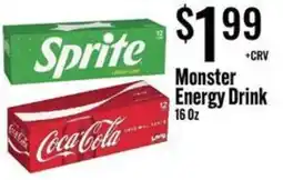 Jons International Sprite Monster Energy Drink offer