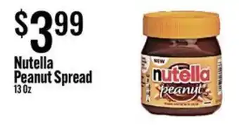 Nutella peanut spread