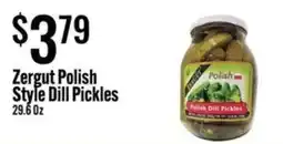Jons International Zergut Polish Style Dill Pickles offer