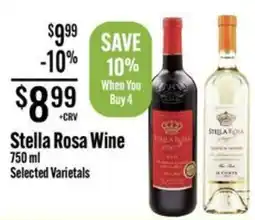 Jons International Stella Rosa Wine offer