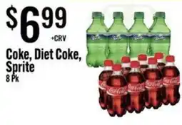 Jons International Coke, Diet Coke, Sprite offer