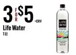 Jons International Life Water offer
