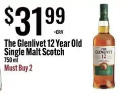 Jons International The Glenlivet single malt scotch offer