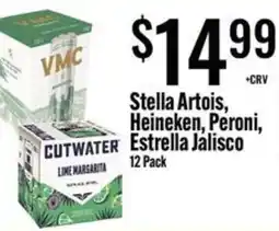 Jons International Stella Artois, Heineken, Peroni, Estella Jalisco offer