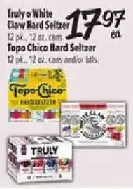 Fiesta Mart Truly o White Claw Hard Seltzer offer