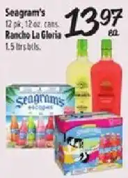 Fiesta Mart Seagram's Rancho La Gloria offer