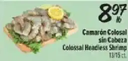 Fiesta Mart Colossal Headless Shrimp offer