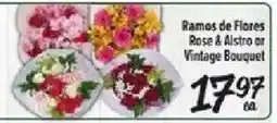 Fiesta Mart Rose & Alstro or Vintage Bouquet offer