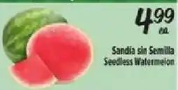 Fiesta Mart Seedless Watermelon offer