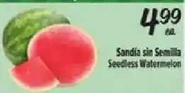 Seedless Watermelon