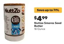 Grocery Outlet Nuttzo S'mores Seed Butter offer