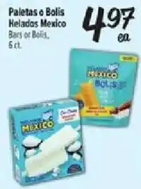 Fiesta Mart Helados Mexico Bars or Bolis offer